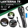Imagem de Farolete 5 Modos De Iluminação T9 Resistente Á Àgua Ideal P/Pesca Noturna Caça Lanterna C/ Zoom