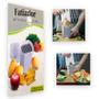 Imagem de Fatiador Manual Plástico Inox Batata Verduras Legumes