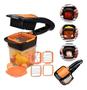 Imagem de Fatiador Multi Cortes Alimentos 5 Em 1 Com Pote Manual