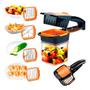 Imagem de Fatiador Multi Cortes Alimentos 5 Em 1 Com Pote Manual