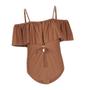 Imagem de Fato de banho com alça ajustável Estampa Monokini Swimsuit