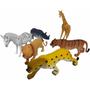 Imagem de Fazendinha Kit com 6 Animais de Brinquedo Sortidos