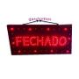 Imagem de FECHADO 110V painel de led letreiro placa luminoso  LED PISCAR