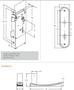 Imagem de Fechadura 55mm (1600/21, 1601/21, 1610/21, 1620/21) Inox Espelho Largo Stam