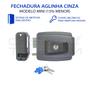 Imagem de Fechadura agl- mini - 12v cinza ch.simp