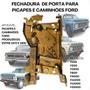 Imagem de Fechadura Da Porta Lado Esquerdo Picape Ford F1000 e Caminhões F4000 F13000 F600 L Esq + Parafuso