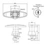 Imagem de Fechadura De Aço Para Arquivo Armário Maçaneta Soprano
