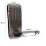 Imagem de Fechadura Digital 8500 A Smart Tech com Biometria, cartão, senha e tag, Prata IP 55 Advance