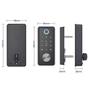 Fechadura Digital Beluni Nero Pivotante Bluetooth TTLock 402 Imagem de Fechadura Digital Beluni Nero Pivotante Bluetooth TTLock 402