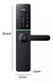 Imagem de Fechadura Digital Biometria Tag Wifi App Celular Chave Agl 2762