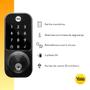 Imagem de Fechadura Digital De Embutir Ydd 120 Externa Preta Yale