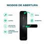 Imagem de Fechadura Digital Eletrônica Inteligente com Fechamento Automático e Multi Acessos Geonav