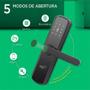 Imagem de Fechadura Digital Inteligente Com Biometria Wifi Shfb700 Elg