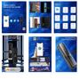 Imagem de Fechadura Digital Inteligente Tuya Zigbee Smart Lock RF433 A270 Shark Blue
