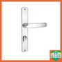 Imagem de Fechadura Estreita Perfil Cromada Inox 2500/01 28mm Aliança Maçaneta Alavanca