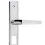 Imagem de Fechadura Externa Popline Reta Cromada ESP26 (40x53 PY45) Soprano