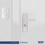 Fechadura Interna Espelho Aço 40mm MGM Stilo Imagem de Fechadura Interna Espelho Aço 40mm MGM Stilo