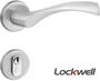 Imagem de Fechadura Lockwell Emma 40mm Externa Roseta Acetinado