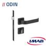 Imagem de Fechadura Odin Externa Preto Fosco Imab Máquina 40Mm