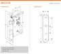 Imagem de Fechadura Para Banheiro Stam 824/11 Espelho Inox
