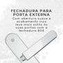 Imagem de Fechadura Para Porta Casa Madeira Externa Espelho Inox Stam