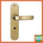 Imagem de Fechadura para porta de Banheiro STILO 480 Bronze Latonado 40mm MGM Maçaneta Alavanca