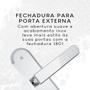 Imagem de Fechadura Para Porta De Casa Externa 40Mm Inox Stam