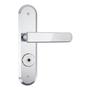 Imagem de Fechadura Porta Madeira Sala Quarto Cromado Aço Inox Tetra - Stam