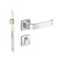 Imagem de Fechadura Roseta Quadrada Externa Cromada Odin Imab 40mm
