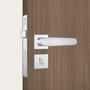 Imagem de Fechadura Roseta Quadrada Stam 823/09 Rq1 Inox Banheiro Wc