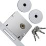 Imagem de Fechadura Stam Externa Com Espelho Inox 1001 - 10810