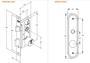 Imagem de Fechadura Tetra Chave Externa Stam Inox Cromada 1800/35 40mm