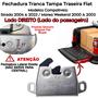 Imagem de Fechadura Tranca Tampa Traseira Fiat Strada 2004 2005 2006 2007 2008 2009 2010 2011 2012 Lado Direito 