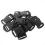Imagem de Fecho Engate Rápido Para Fitas Crachá Alça Cordão Capacete Chaveiro Para Bolsas Mochilas Regulador 10 Unidades