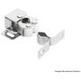 Imagem de Fecho Rolete Duplo Soprano Zinco Branco 0006.13. com 10 Peças - Soprano