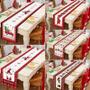 Imagem de Feliz Natal Caminho De Mesa Decoração De Casa Toalha De Mesa De Cozinha Natal 2024 Navidad Kerst