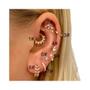 Imagem de Feminino Delicado Piercing Orelha Lóbulo Daith Helix Rook Concha Tragus Brincos Planos Joias Da Moda