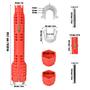 Imagem de Ferramenta manual 12 em 1 para torneira de encanamento e pia Sankoly