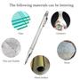 Imagem de Ferramenta Metal Scribe Scriber NEPAK Tungstênio Carbide Scriber com ímã, pacote com 4