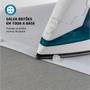 Imagem de Ferro de Passar a Vapor 127V BRANCO/AZUL com Base Antiaderente