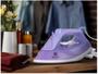 Imagem de Ferro de Passar Roupa a Vapor e a Seco Electrolux Experience Care ESI50 Lavanda