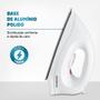 Imagem de Ferro De Passar Roupa Mondial A Seco Branco FSN-55-W 1000w Base Alumínio