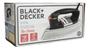 Imagem de Ferro de passar roupas Black+Decker VFA preto prateado 127V