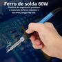 Imagem de Ferro De Solda profissional 60w Com Regulagem De Temperatura Profissional Com 6 Pontas PROFSDO160