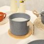 Imagem de Fervedor Cerâmica Marble Alumínio Antiaderente Indução 14cm 1,9L Dark Grey 13830401 Oster