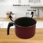 Imagem de Fervedor Leiteira Caneca Enjoy Antiaderente Multiuso Com Cabo Baquelite 1,5L