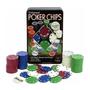 Imagem de Fichas Jogos Poker Poquer Cassino Texas Caixa Metal Poker Chips - Xh