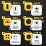 Imagem de Fidget Cube Chuchik Toys - De Madeira para Reduzir Ansiedade (Pacote com 1)