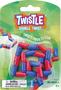 Imagem de Fidget Sensory Toy Twistle Double Twist vermelho e azul