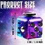 Imagem de Fidget Toy Cube Hstqevo - Pacote com 4 para Aliviar o Estresse e Ansiedade